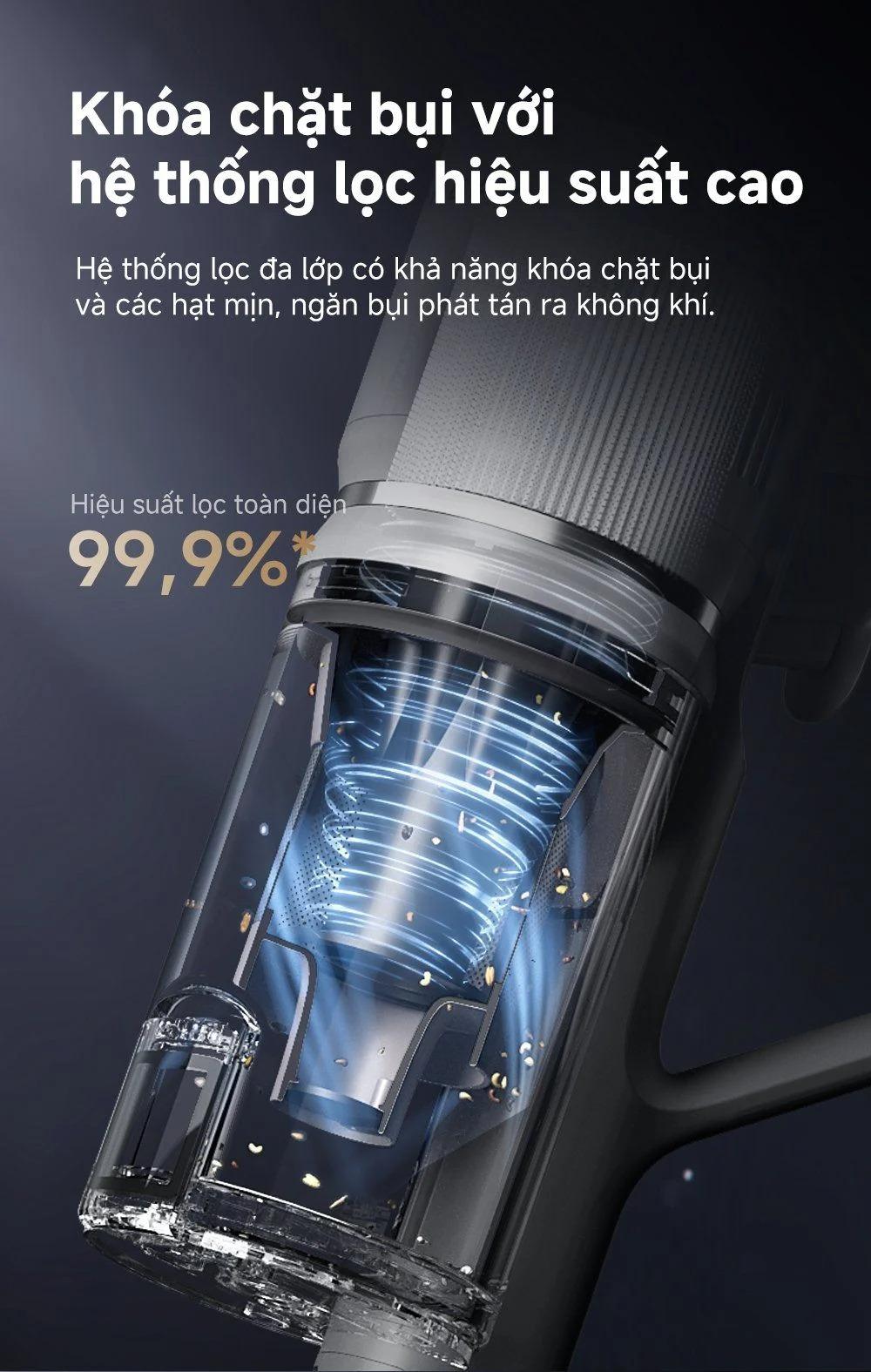 Máy hút bụi cầm tay không dây Dreame Z10S Station – ảnh 7