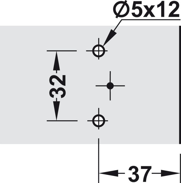 Đế Bản Lề Mettalla SM Hafele 311.71.540 – ảnh 6