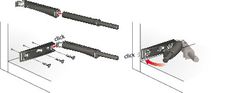 Nêm Nhấn Dài Đầu Cao Su Hafele 356.12.717 ảnh 6