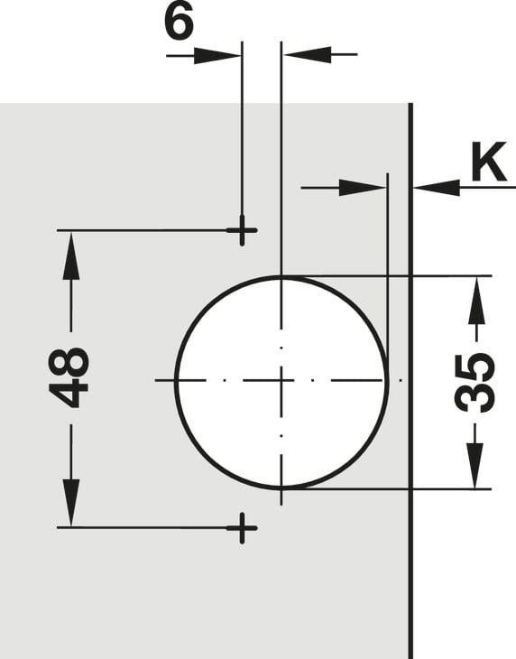 Bản Lề Trùm Ngoài Metalla SM 165º Hafele 315.02.750 – ảnh 6