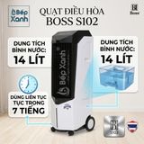  Quạt Điều Hòa Boss S102 Nhập Khẩu Thái Lan - Bảo Hành 12 Tháng, Có Remote 
