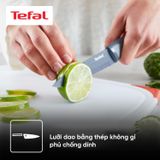  Bộ 2 dao phủ chống dính Tefal Fresh Kitchen K122S224, Santoku 12cm/đầu bếp 15cm 