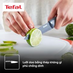 Bộ 2 dao phủ chống dính Tefal Fresh Kitchen K122S224, Santoku 12cm/đầu bếp 15cm ảnh 3