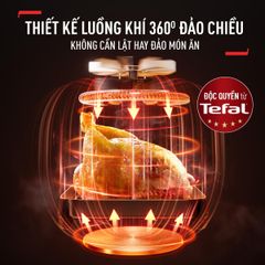 Nồi chiên không dầu Tefal Window EY821868 - 6L - Điện tử ảnh 6