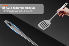 Xẻng sạn chiên xào inox 330 Sunhouse KS-TU330I ảnh 5