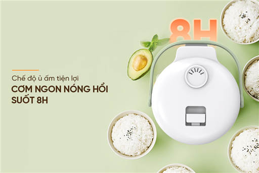 Nồi cơm điện 0.8L Sunhouse SHD8200 – ảnh 5
