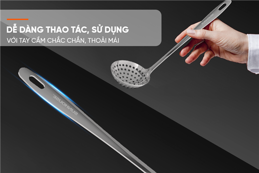 Muôi vá thủng 290 inox Sunhouse KS-SL290I – ảnh 5