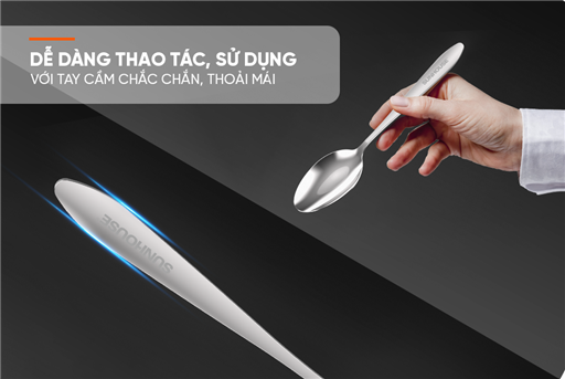 Thìa muỗng ăn lớn 210 inox Sunhouse KS-PO210I – ảnh 5