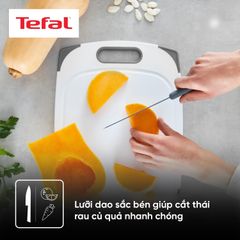 Bộ 2 dao phủ chống dính Tefal Fresh Kitchen K122S224, Santoku 12cm/đầu bếp 15cm ảnh 2