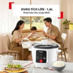 Nồi cơm điện tử Tefal Easy Pot RK1071Y0 - 1.8L ảnh 5