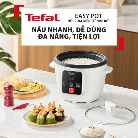 Nồi cơm điện tử Tefal Easy Pot RK1071Y0 - 1.8L