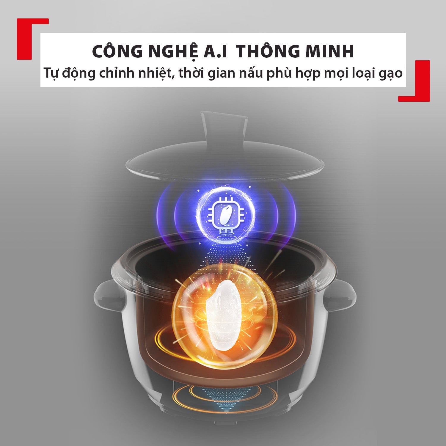 Nồi cơm điện tử Tefal Easy Pot RK1071Y0 - 1.8L – ảnh 2