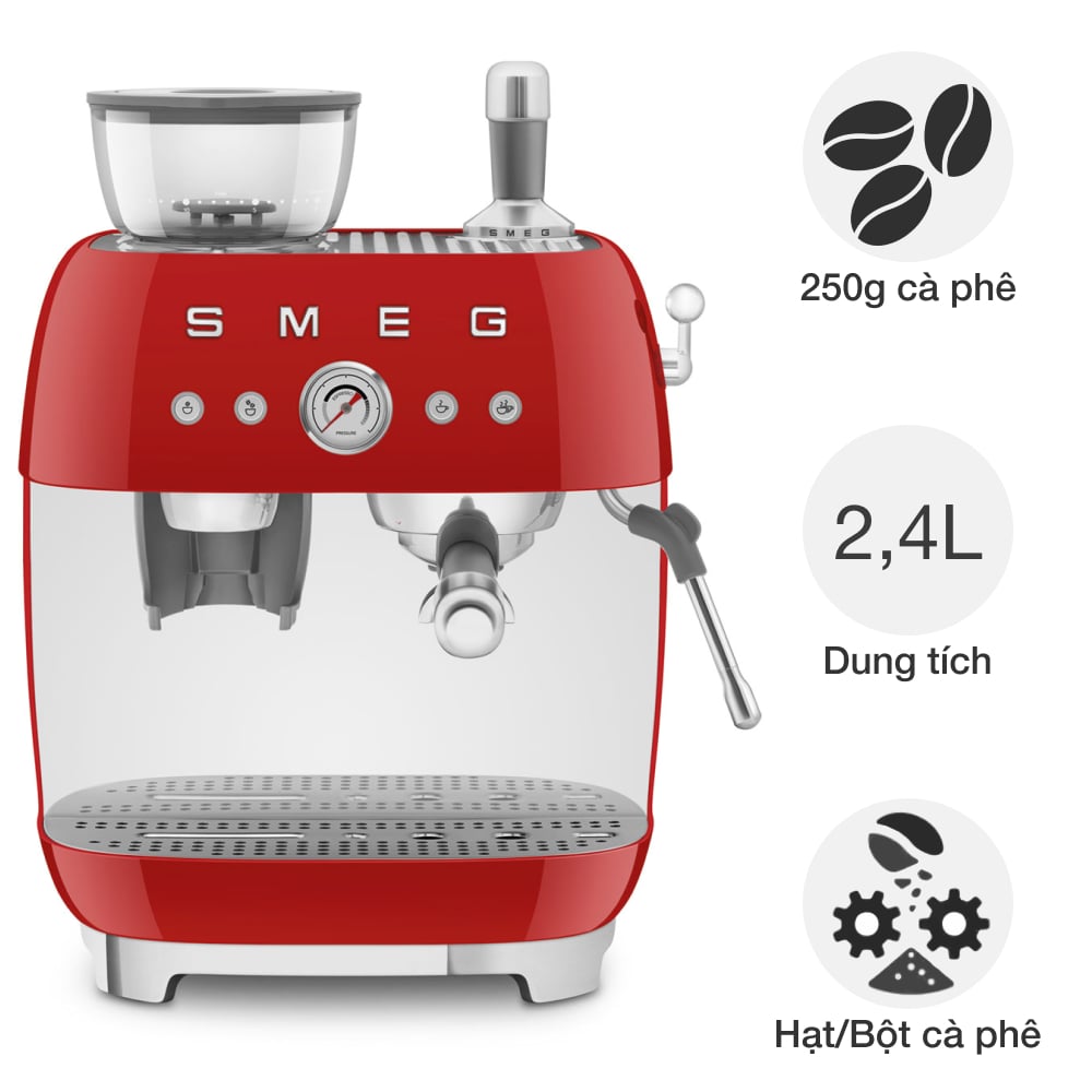 Máy pha cafe bán tự động SMEG EGF03