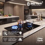  Bếp ga âm 3 vùng nấu Electrolux EHG7303BF 