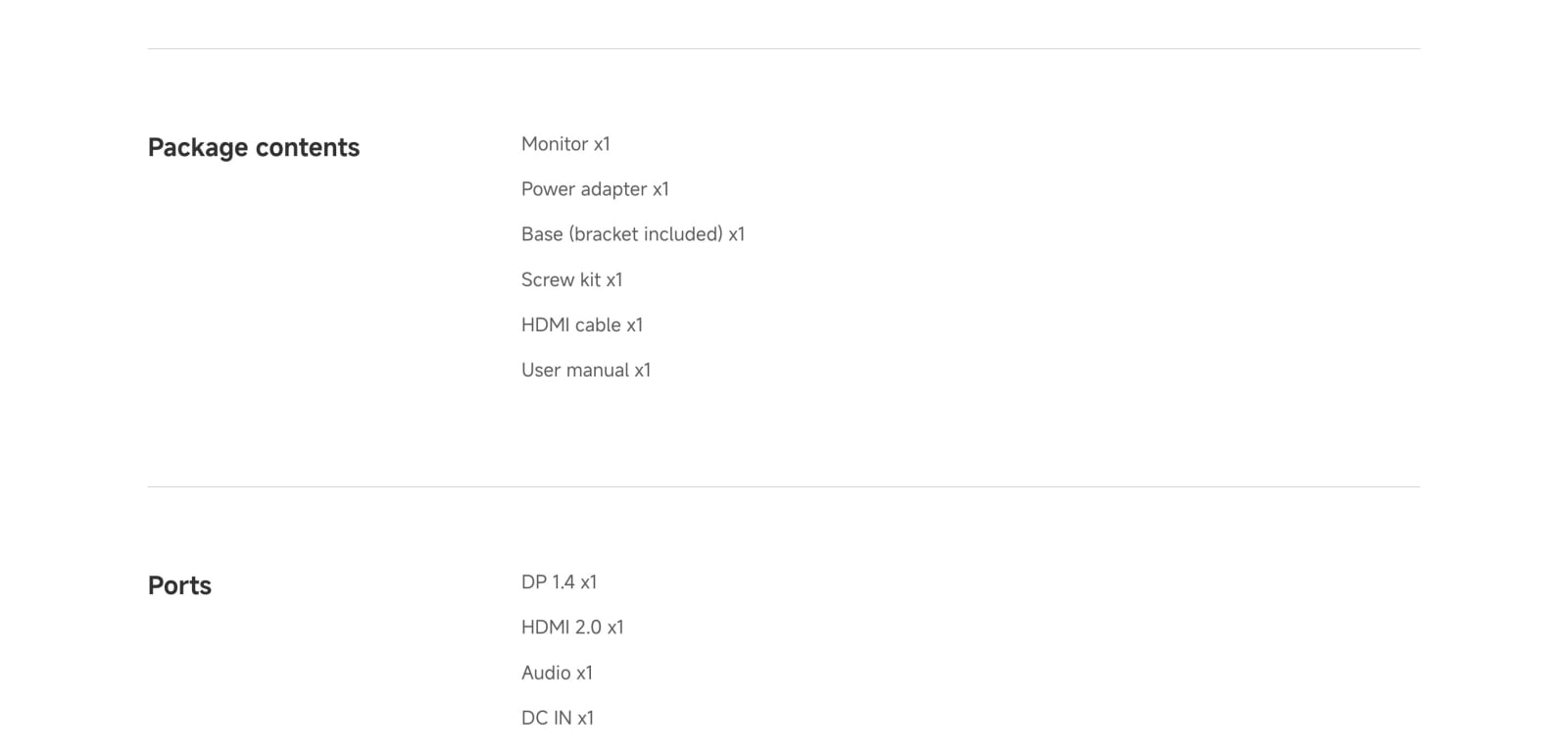 Màn hình máy tính Xiaomi 2K Monitor A27Qi 2026 ELA6568EU – ảnh 8