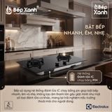  Bếp Ga Âm Đôi Electrolux 80cm Chính Hãng - EHG7202BF - Đánh Lửa IC - Thiết kế đẹp, hiện đại, nấu nhanh 
