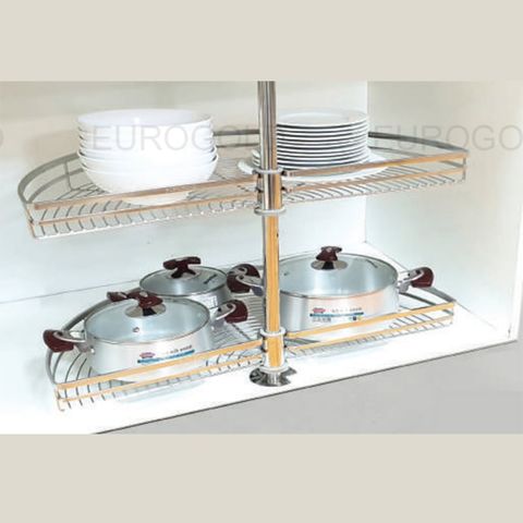 Mâm xoay 180 độ Eurogold EPL180A - Inox SUS304, 80cm