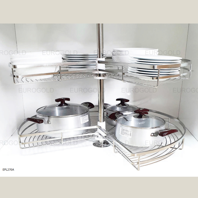 Mâm xoay 270 độ Eurogold EPL270A - Inox SUS304, 80cm