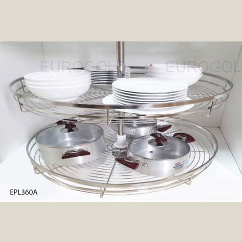 Mâm xoay 360 độ Eurogold EPL360A - Inox SUS304, 80cm