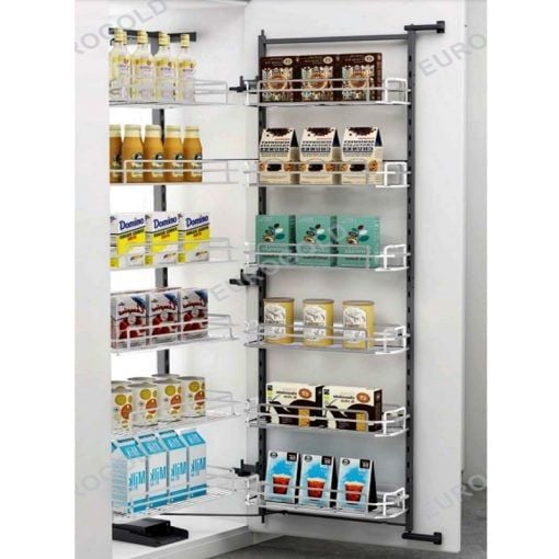 Tủ kho 4 tầng Eurogold EPL80460 - Inox, 60cm