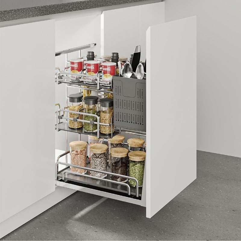 Giá dao thớt đa năng Eurogold EPV2035F - Inox SUS304, nan Oval, 35cm