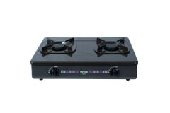 Bếp gas dương Rinnai RV-2615(G) 590mm 2 lò nấu, mặt thép phủ men
