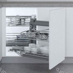 Giá góc liên hoàn Eurogold EPV102 - Inox SUS304, nan Oval, phải
