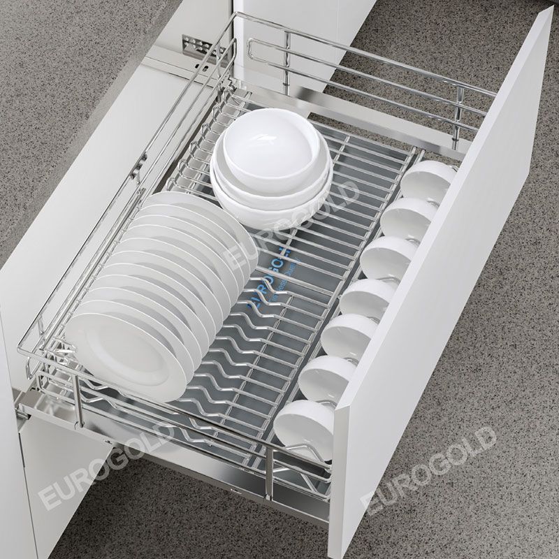 Giá xoong nồi Eurogold EPV5075F - Inox SUS304, nan Oval, 75cm