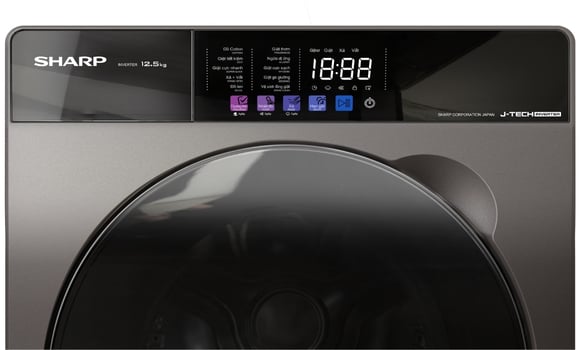 Máy giặt cửa trước Sharp 12.5 kg ES-FKC125ED-DG – ảnh 6