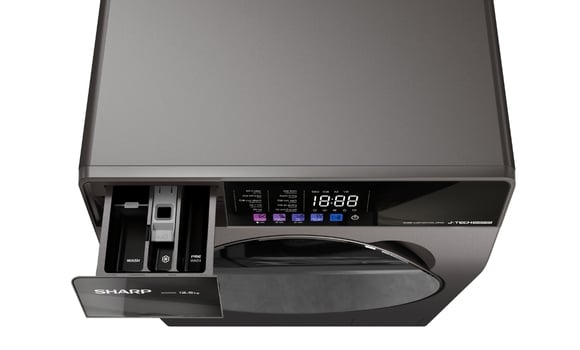 Máy giặt cửa trước Sharp 12.5 kg ES-FKC125ED-DG – ảnh 7