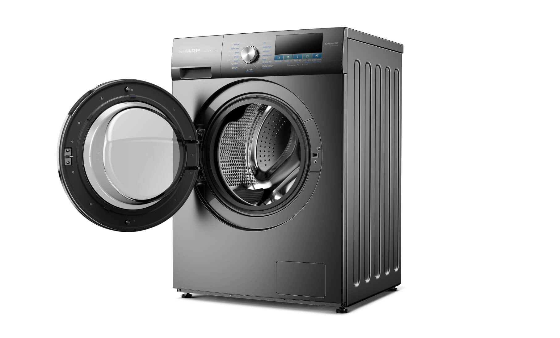 Máy giặt cửa trước Sharp 11 kg ES-FM110CB-DG – ảnh 3