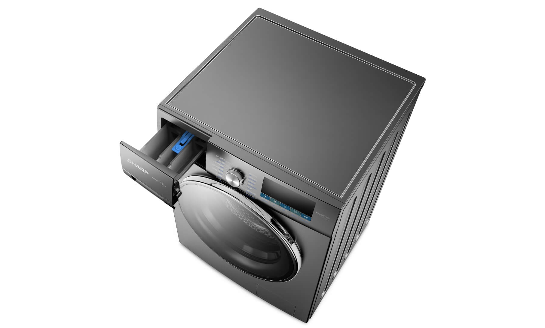 Máy giặt cửa trước Sharp 11 kg ES-FM110CB-DG – ảnh 4