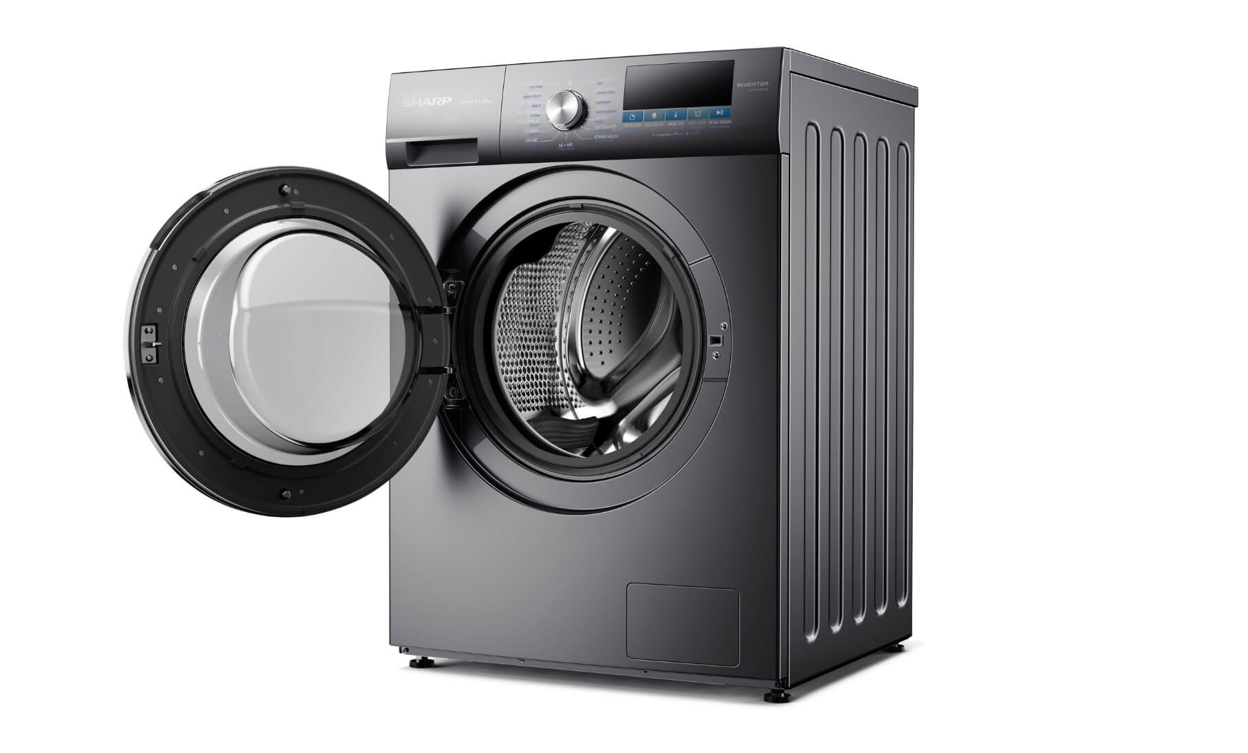 Máy giặt cửa trước Sharp 11 kg ES-FM110CB-SB – ảnh 3