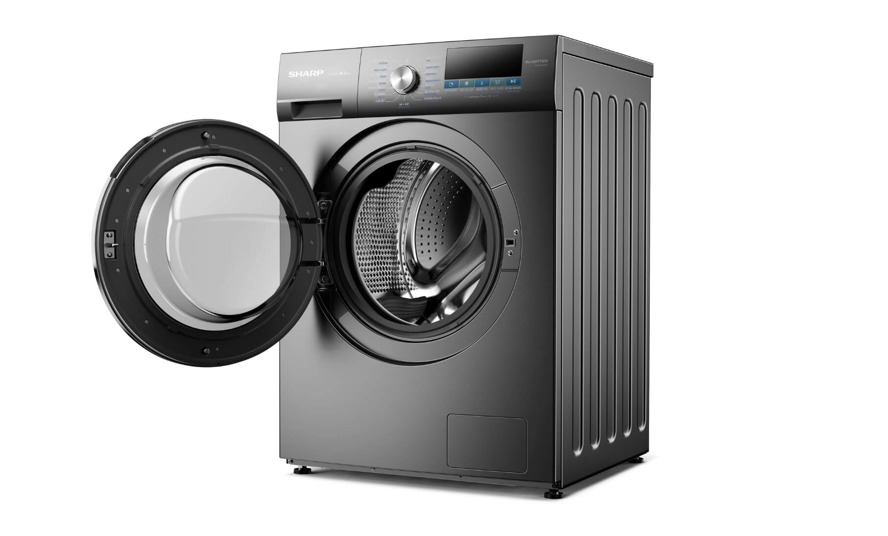 Máy giặt cửa trước Sharp 9 kg ES-FM90CB-DG – ảnh 3