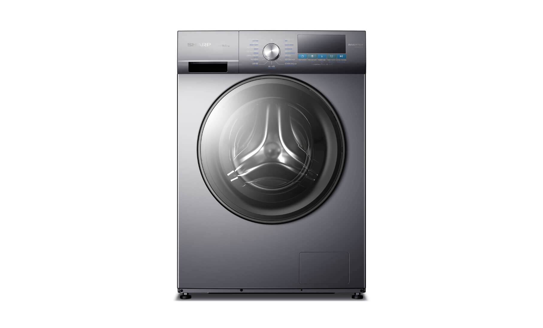 Máy giặt cửa trước Sharp 9 kg ES-FM90CB-SB