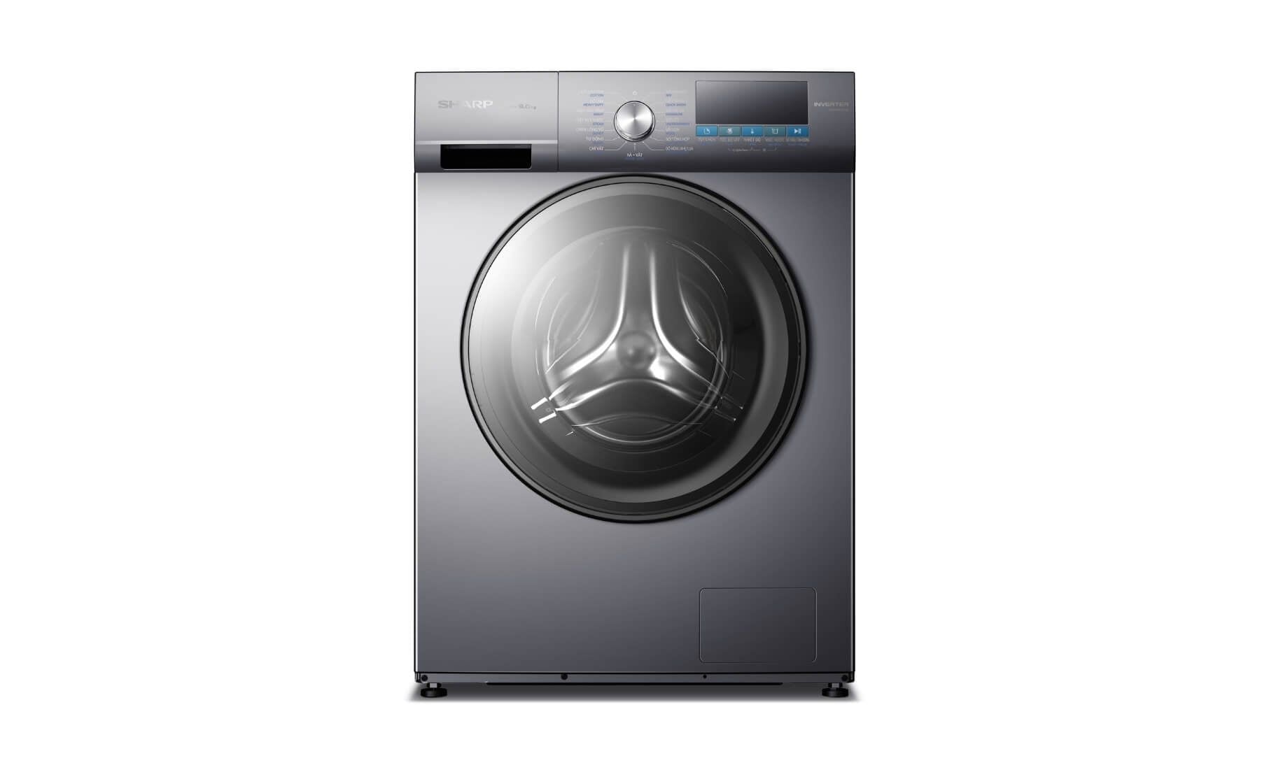 Máy giặt cửa trước Sharp 9 kg ES-FM90CB-SB