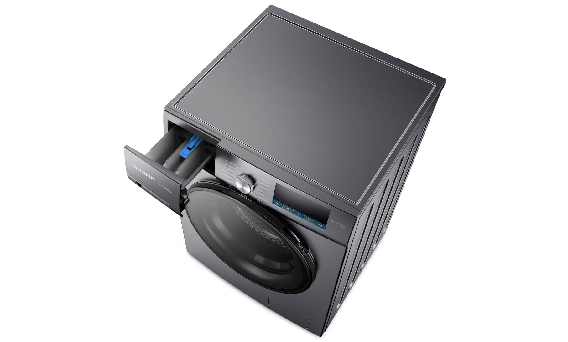 Máy giặt cửa trước Sharp 9 kg ES-FM90CB-SB – ảnh 4