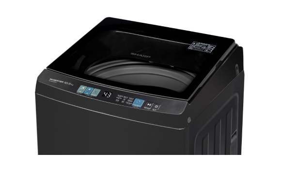 Máy giặt cửa trên Sharp 10.5 kg ES-TM105CD-DS – ảnh 2