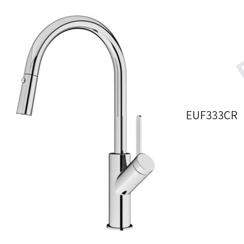 Vòi rửa bát dây rút Eurogold EVF333CR