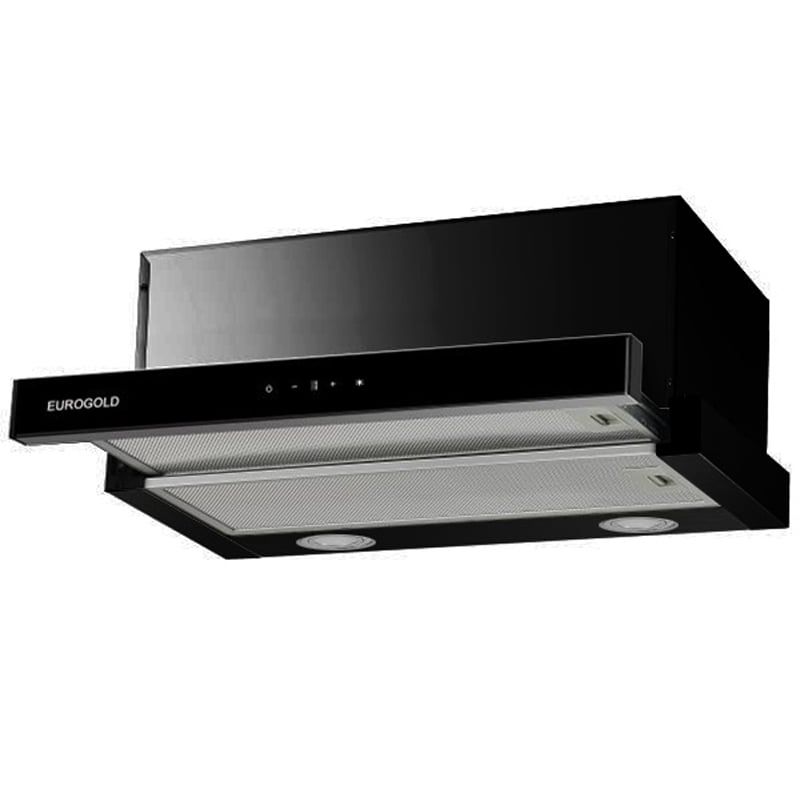 Máy hút mùi kéo rút Eurogold EUH02370PRO - màu đen, 70cm