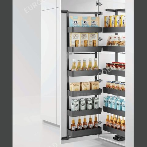 Tủ kho Eurogold EUM6L660G - Nhôm sơn tĩnh điện, màu ghi đậm, 60cm