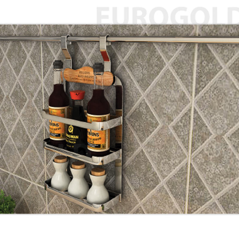 Giá gia vị 3 tầng treo ngoài Eurogold EV38