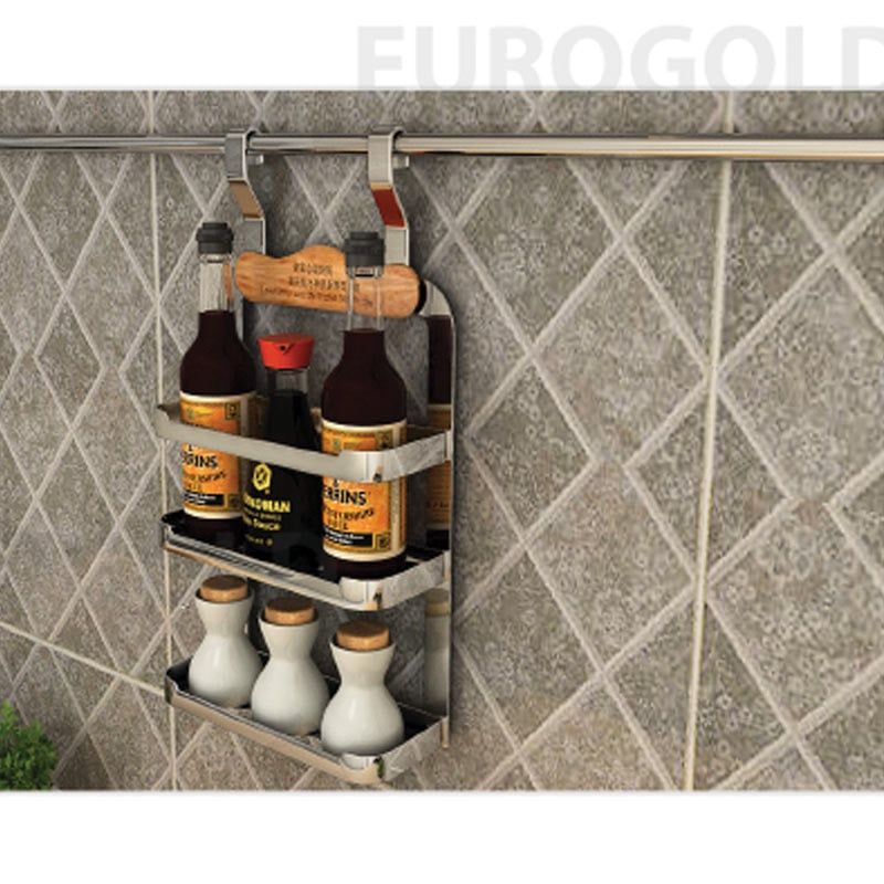 Giá gia vị 3 tầng treo ngoài Eurogold EV38