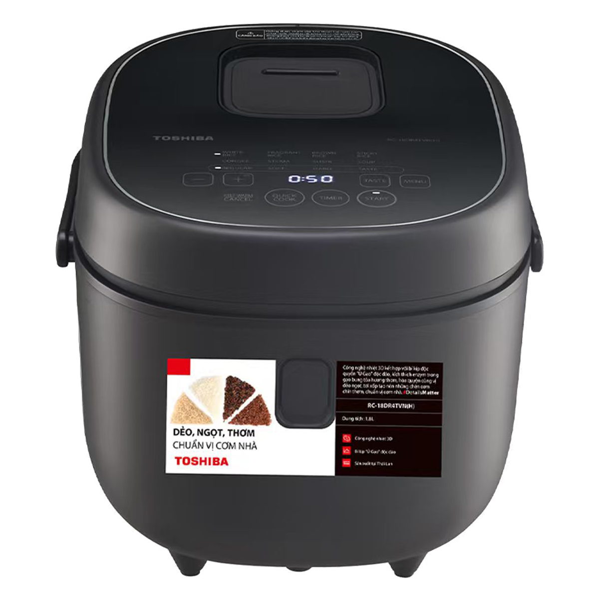 Nồi Cơm Điện Tử Toshiba RC-18DR4TVN(H)