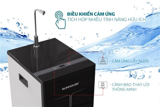 Máy lọc nước r.o 10 lõi Sunhouse SHA88113K – ảnh 3