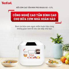 Nồi cơm cao tần Tefal mini RK604165 - 0.7L