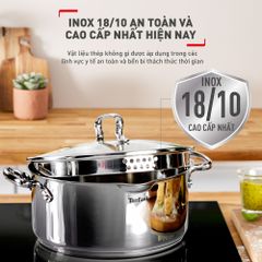 Nồi Inox cao cấp Tefal Duetto Plus, 20cm ảnh 3