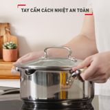 Nồi Inox cao cấp Tefal Duetto Plus, 22cm 