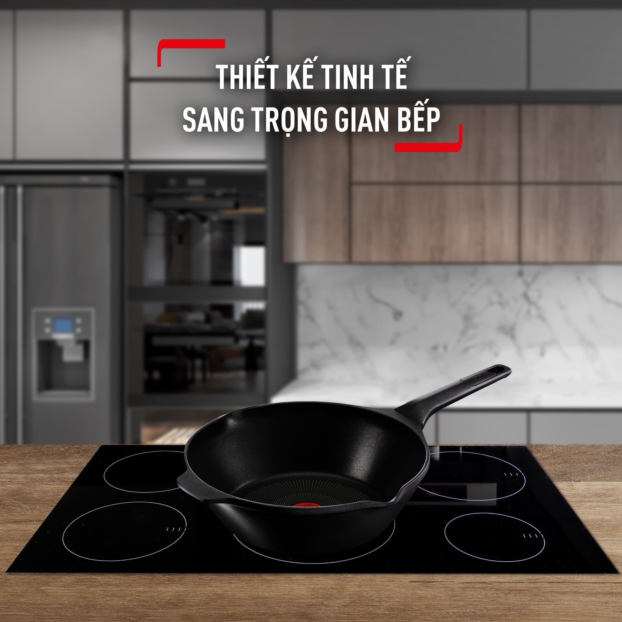 Chảo đúc cao cấp Tefal Robusto có miệng rót 20cm/22cm/24cm – ảnh 7