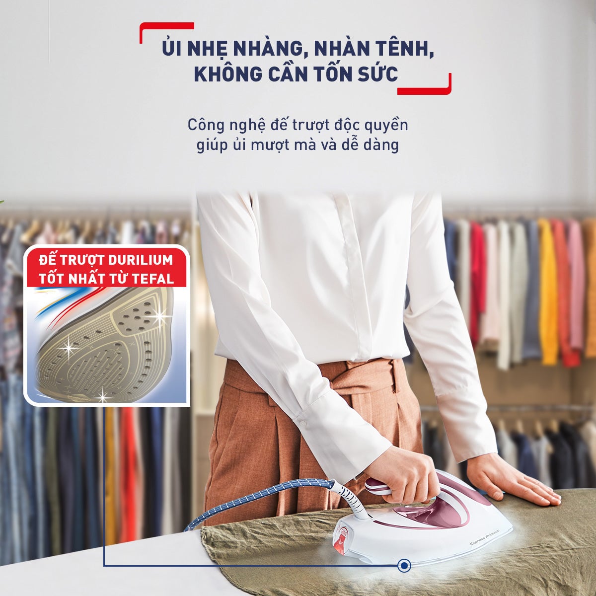 Bàn ủi hơi nước cao cấp Tefal SV9201E0 – ảnh 8